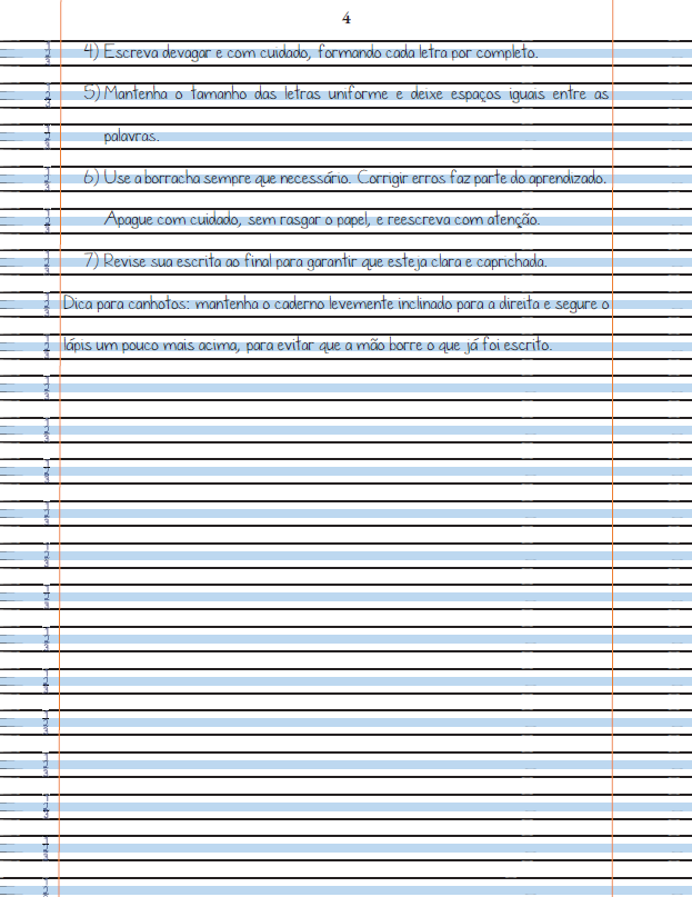 Aprendendo com Provérbios: Uma Jornada de Caligrafia (Fôrma - A4) amostra